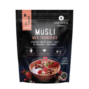 MUESLI WITH CRANBERRIES (without added sugar)